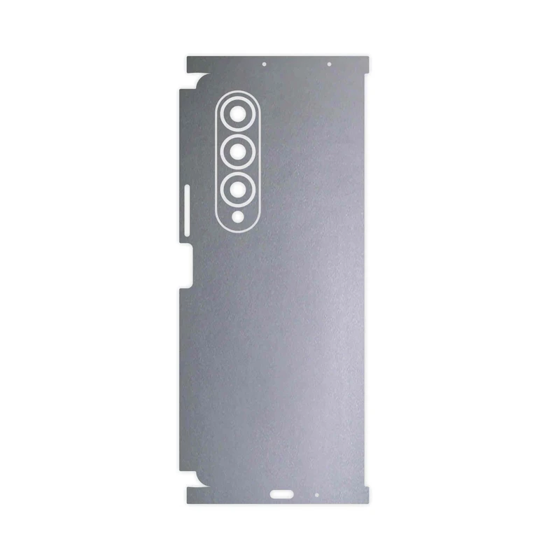 برچسب پوششی ماهوت مدل Matte-Silver-FullSkin مناسب برای گوشی موبایل سامسونگ Galaxy Z Fold4