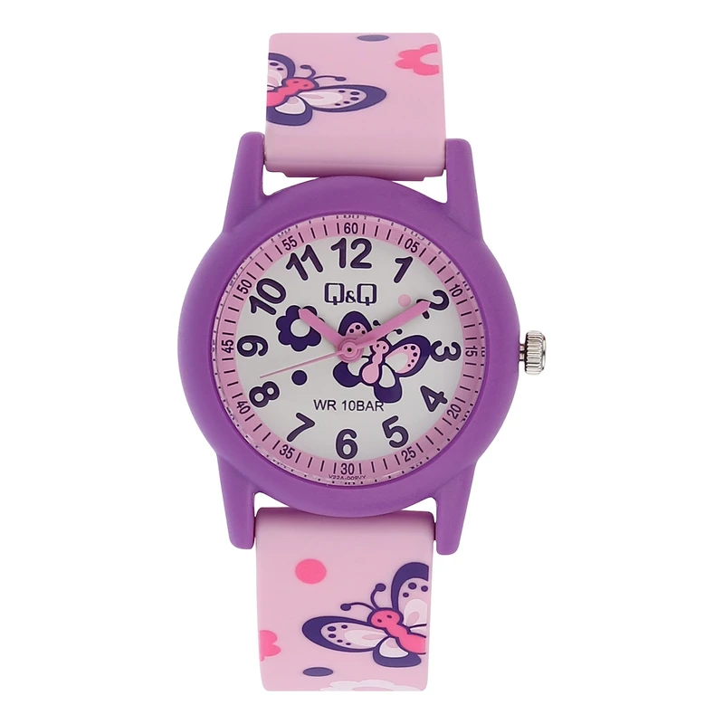 ساعت مچی عقربه‌ای کوارتز دخترانه کیو اند کیو مدل V22A-009VY