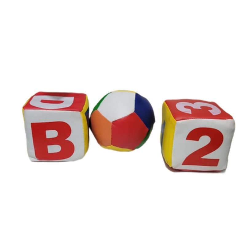 توپ بازی مدل توپ و تاس کد ck253 بسته 3 عددی
