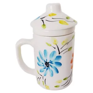 لیوان دمنوش ساز مدل گل کد1