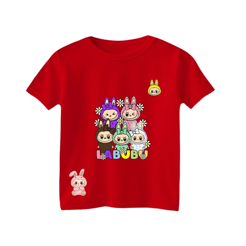 تی شرت آستین کوتاه بچگانه مدل لبوبو کد 11
