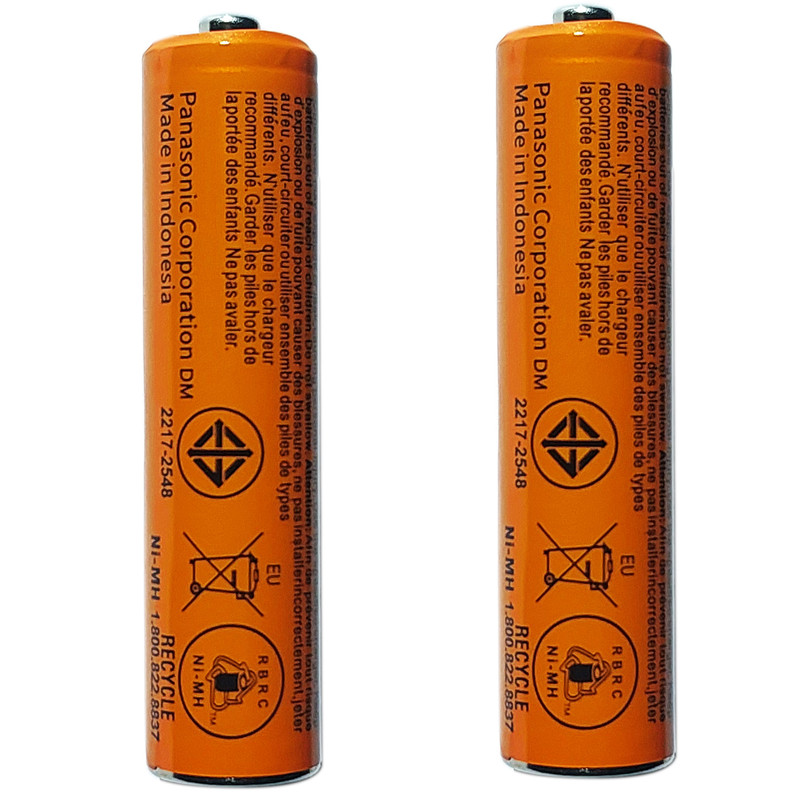 باتری تلفن بی سیم پاناسونیک مدل BK-4LDAW 650mAh بسته 2 عددی