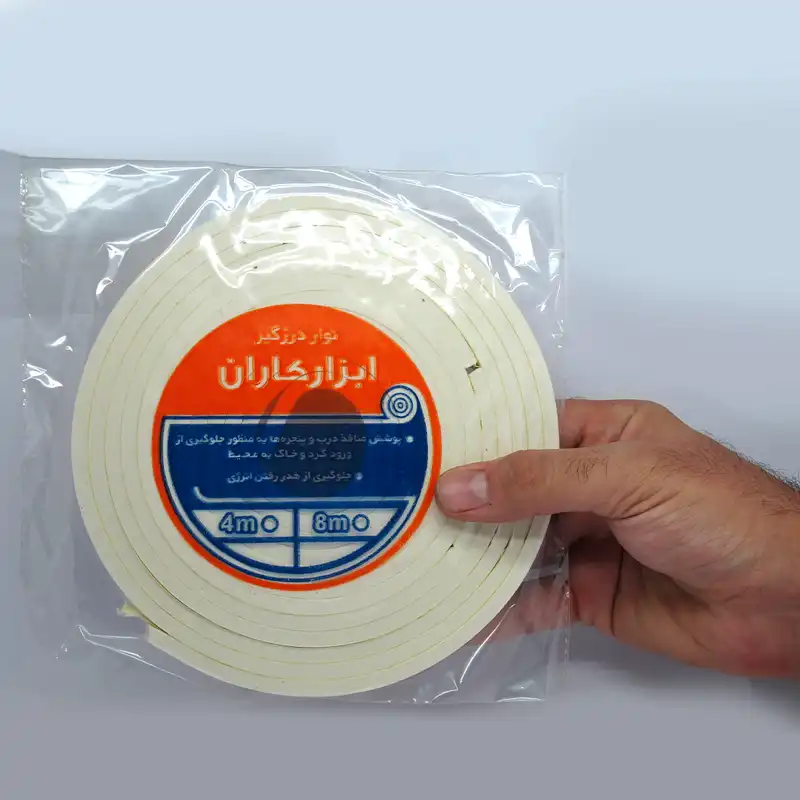 نوار درزگیر ابزارکاران مدل FOM1 طول 4 متر بسته 2 عددی