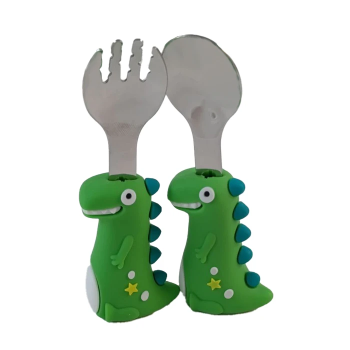 ست قاشق و چنگال کودک مدل عروسکی کد 1130