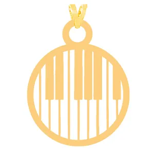 آویز گردنبند طلا 18 عیار زنانه الن نار مدل ELN31671