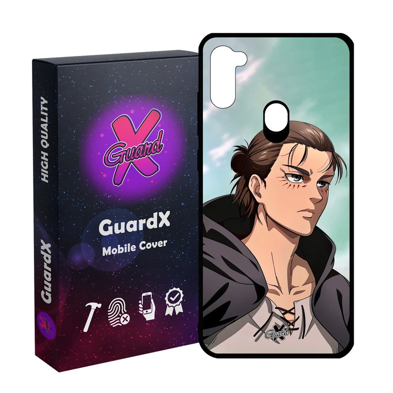 کاور گارد ایکس طرح Eren Yeager Anime مدل Glass10626 مناسب برای گوشی موبایل سامسونگ Galaxy A11/M11