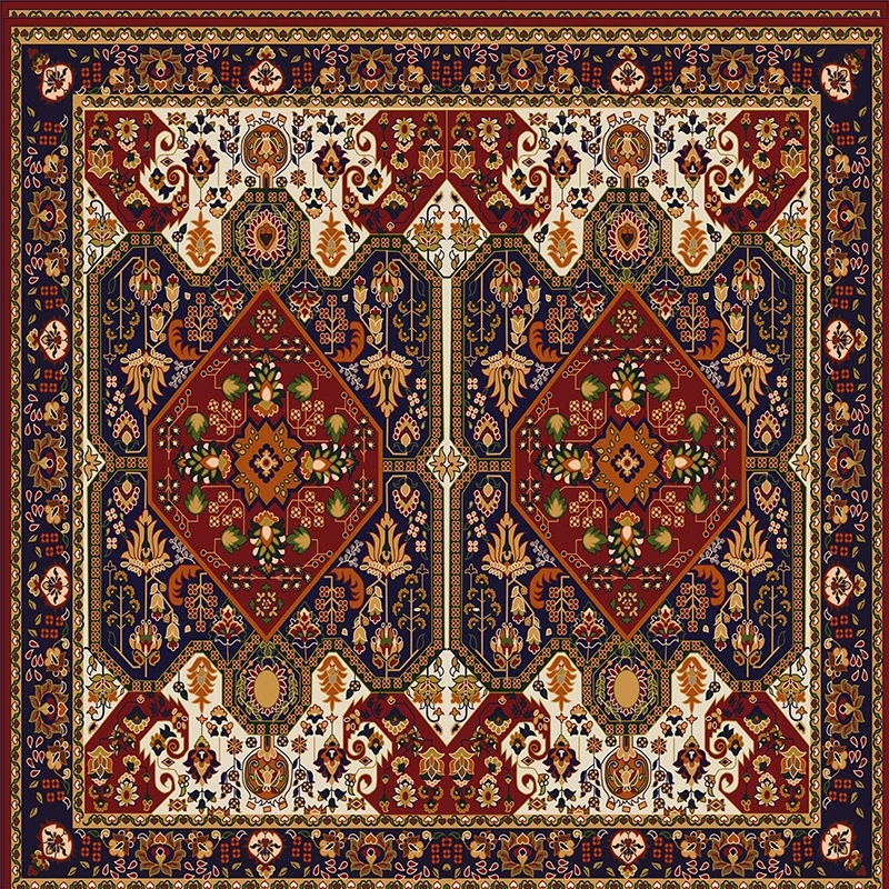 رومیزی مدل مخمل RM0073 سایز 95x95 سانتی‌متر