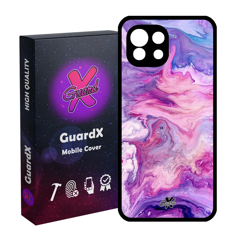 کاور گارد ایکس طرح ماربل مدل Glass10303 مناسب برای گوشی موبایل شیائومی Mi 11 Lite