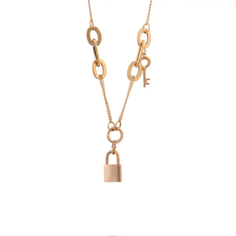 گردنبند طلا 18 عیار زنانه گالری داریم مدل تیفانی کد T1698