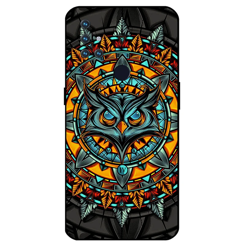 کاور مگافون طرح جغد مدل 1903 مناسب برای گوشی موبایل وان پلاس Nord N10 5G 