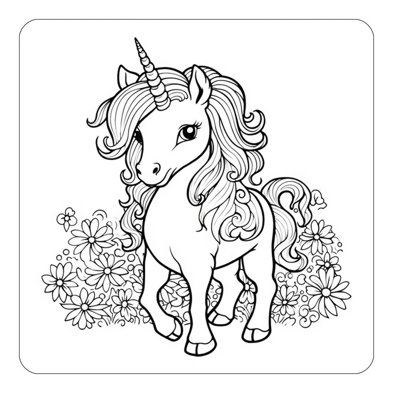 مگنت کاکتی طرح اسب تک شاخ و یونیکورن مدل mp31957