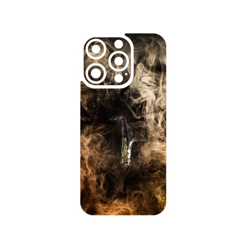 برچسب پوششی ماهوت مدل Saxophone مناسب برای گوشی موبایل اپل iPhone 15 Pro