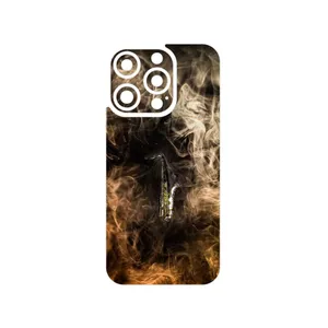 MAHOOT Saxophone Cover Sticker for Apple iPhone 15 Pro