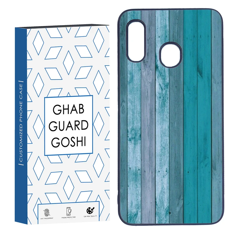 کاور قاب گارد گوشی طرح چوب آبی کد TPU-254 مناسب برای گوشی موبایل سامسونگ Galaxy A30 / A20