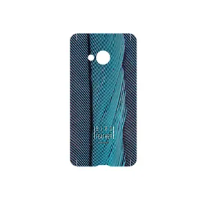 MAHOOT Turquoise feathers Cover Sticker for HTC U Play