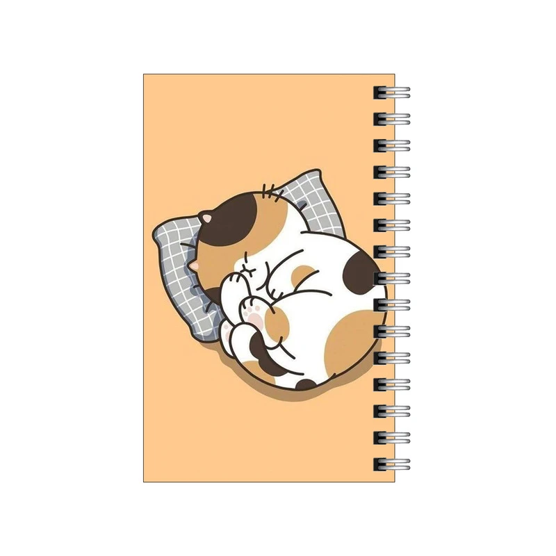 دفترچه یادداشت مدل to do list طرح گربه تپل کیوت کد 8184336