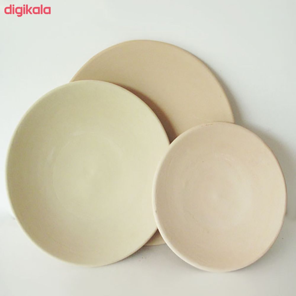 بشقاب سفالی کد D56 مجموعه 3 عددی main 1 2