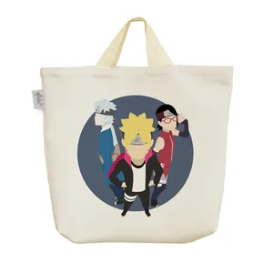 ساک خرید خندالو مدل انیمه بوروتو کد 1297