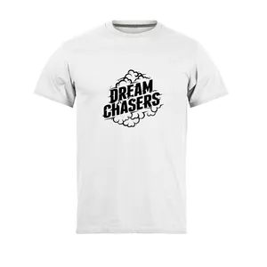 تی شرت آستین کوتاه مردانه مدل  dream chasers_N1_0261 رنگ سفید