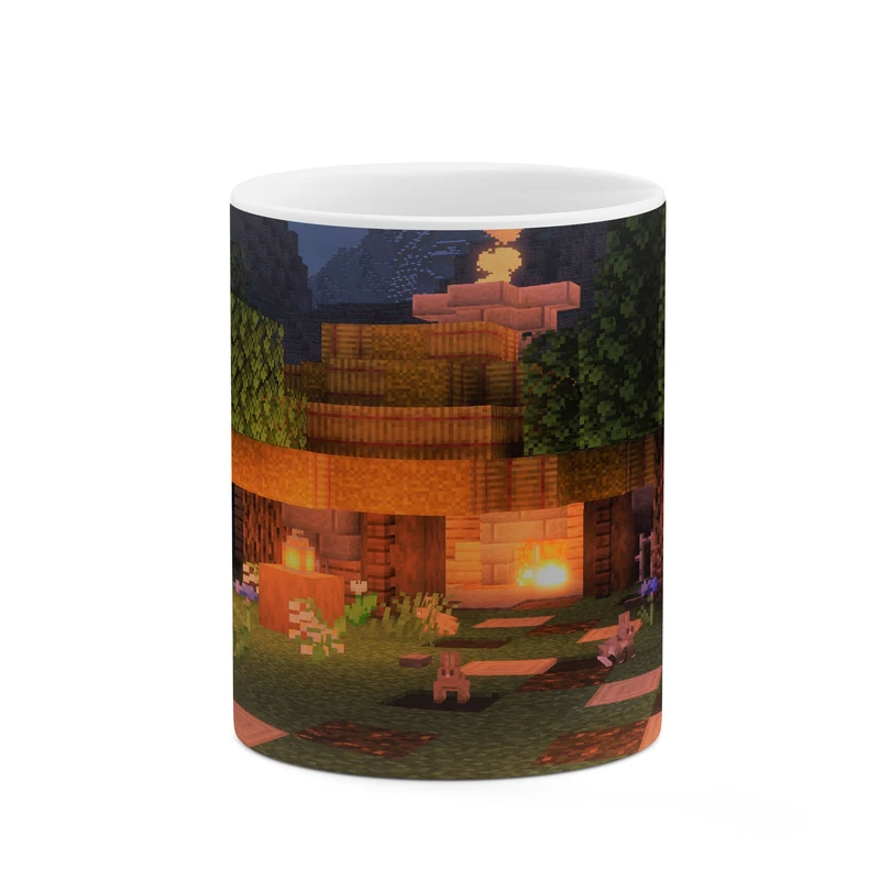 ماگ کاکتی طرح ماینکرافت minecraft مدل mgh41387