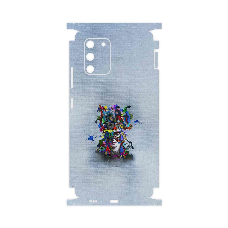 برچسب پوششی ماهوت مدل Collage of surreal Portrait of Women 4-FullSkin مناسب برای گوشی موبایل سامسونگ Galaxy S10 Lite