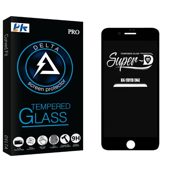 محافظ صفحه نمایش پی کی مدل Delta SuperD مناسب برای گوشی موبایل اپل iPhone 7 / 8 / SE 2020 / SE 2022