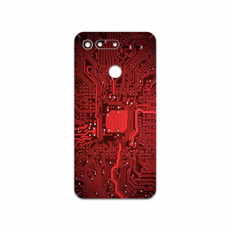 برچسب پوششی ماهوت مدل Red Printed Circuit Board مناسب برای گوشی موبایل آنر View 20