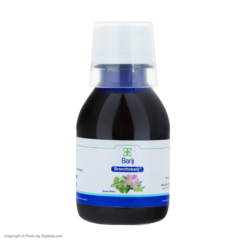 شربت برونکو باریج حجم 120 میلی لیتر