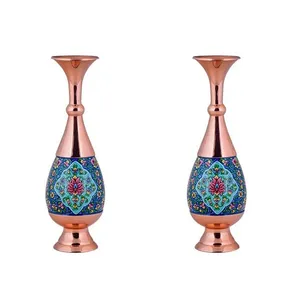 گلدان مسی کد P102 بسته 2 عددی