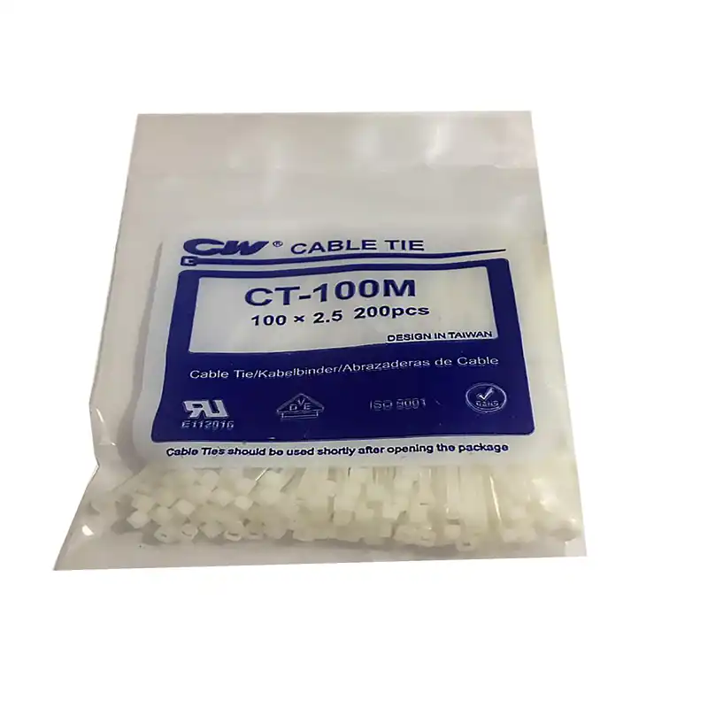 بست کمربندی سی دبلیو مدل 10سانتی متر بسته 200 عددی