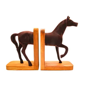 نگهدارنده کتاب مدل اسب مجموعه 2 عددی