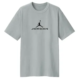 تی شرت لانگ  آستین کوتاه زنانه کد A83  رنگ طوسی