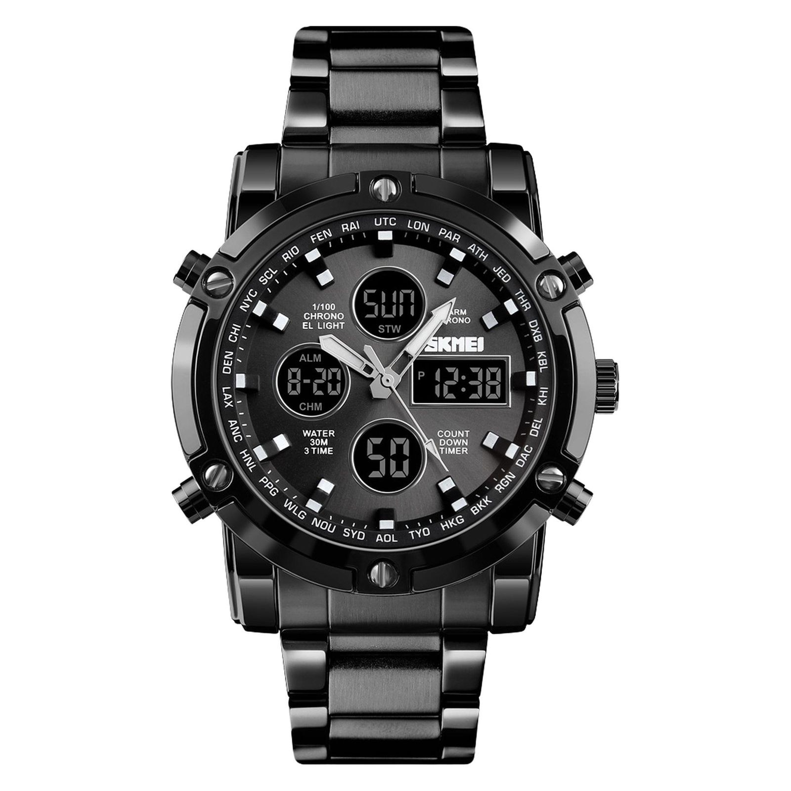 ساعت مچی عقربهای کوارتز مردانه اسکمی مدل 1389M - - 1