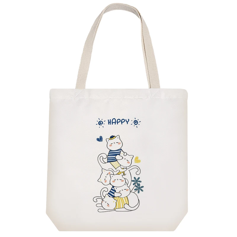 ساک خرید خندالو مدل گربه (Cat) کد H1910