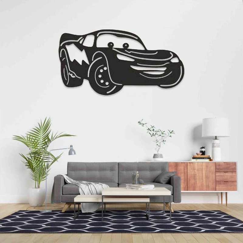 دیوارکوب دیزانور طرح مکویین ماشین ها مدل 30 کد A025