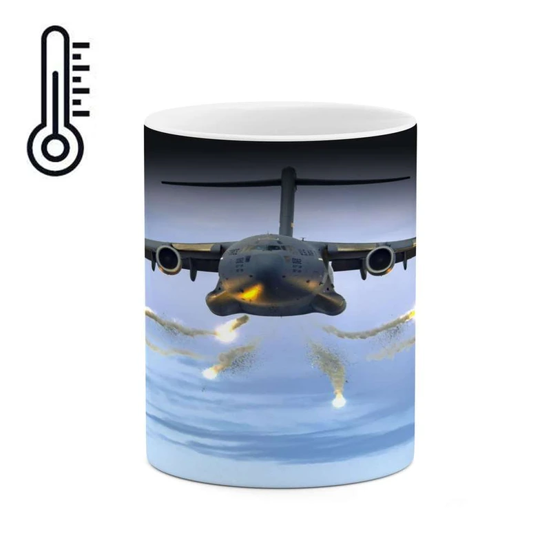 ماگ حرارتی کاکتی مدل هواپیما کد mgh14484