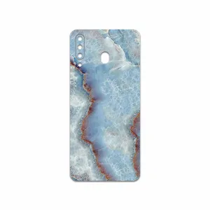 MAHOOT Blue Ocean Marble Cover Sticker for Samsung Galaxy M30