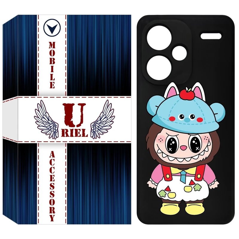 کاور یوریل مدل KSH کد 123 طرح عروسک لبوبو مناسب برای گوشی موبایل شیائومی Redmi Note 13 Pro Plus