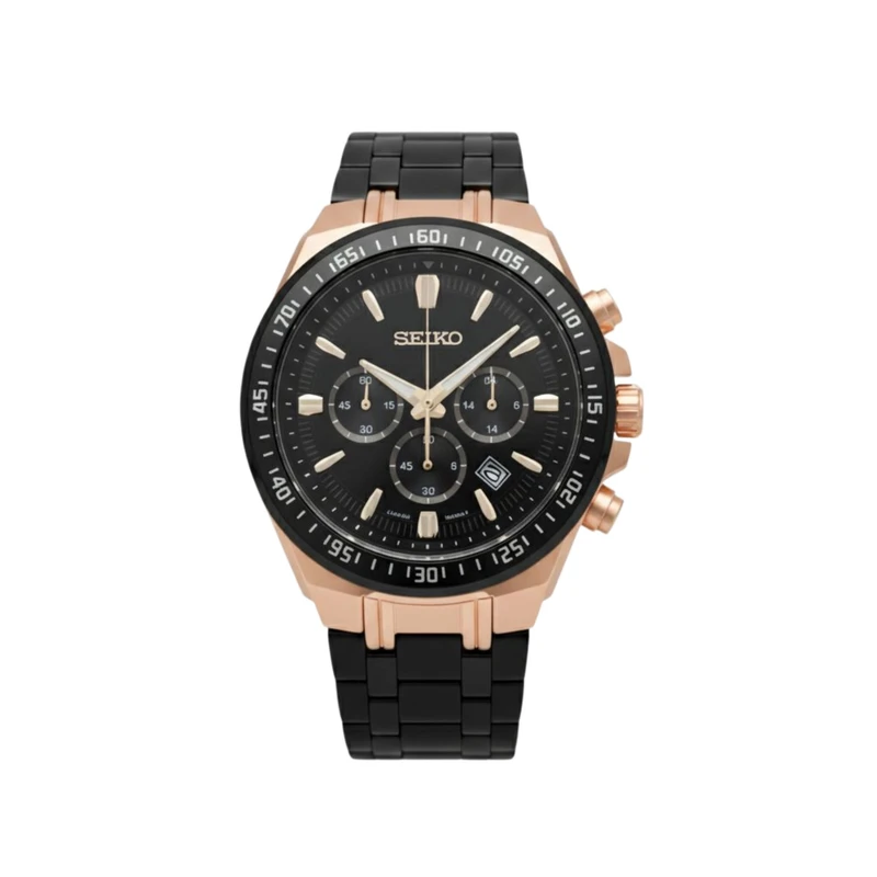 ساعت مچی عقربه‌ای کوارتز مردانه سیکو مدل کرنوگراف کد nls-1005