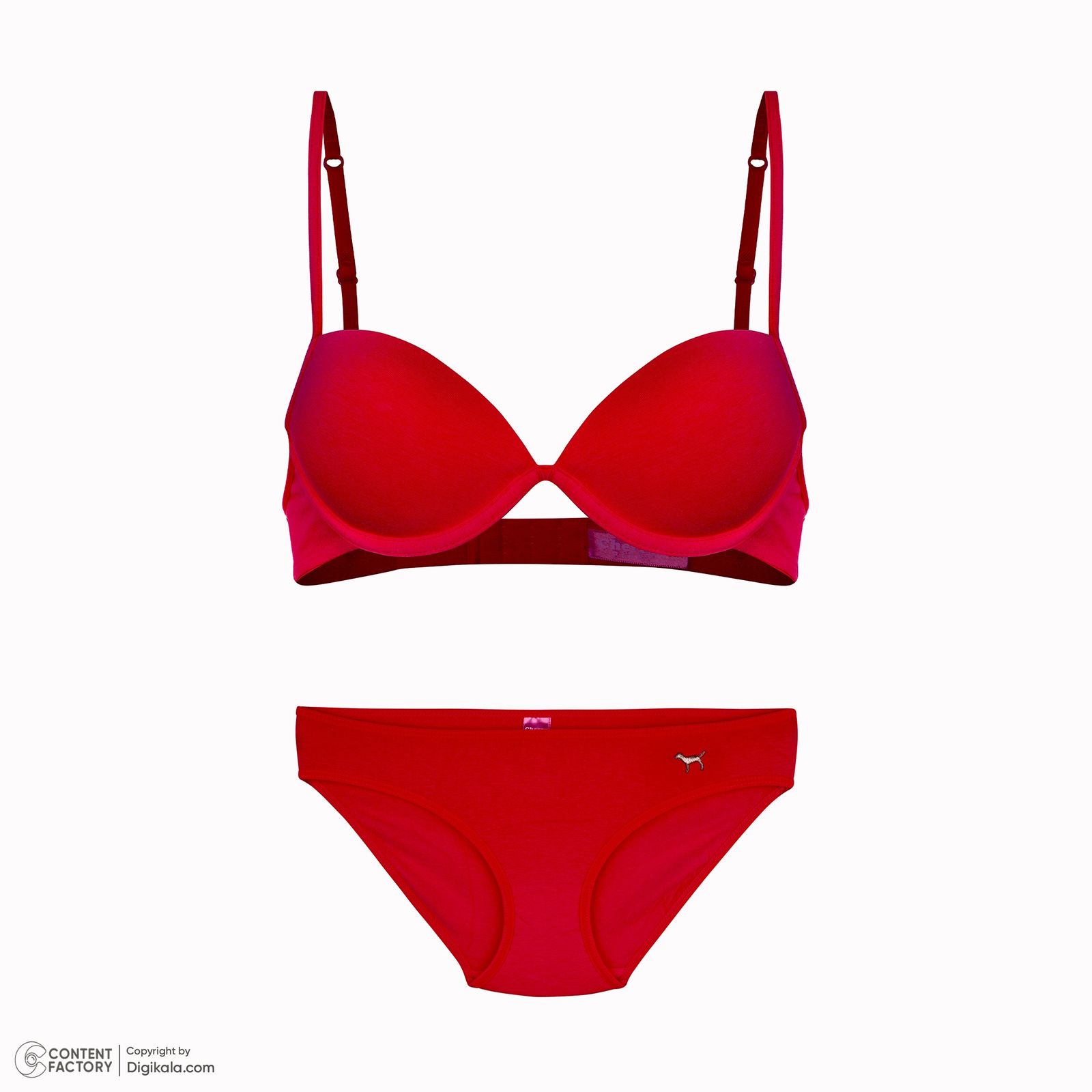 ست شورت و سوتین زنانه چری پینک مدل DPK - - 4