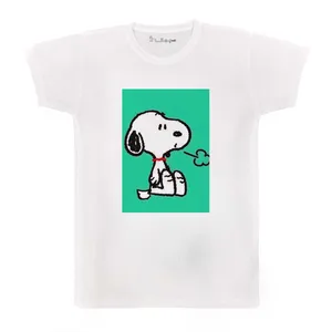 تی شرت بچگانه پرمانه طرح اسنوپی کد pmt.3665