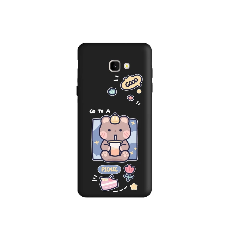 کاور طرح خرس شکمو کد m850 مناسب برای گوشی موبایل سامسونگ Galaxy J4 Core / J4 Plus