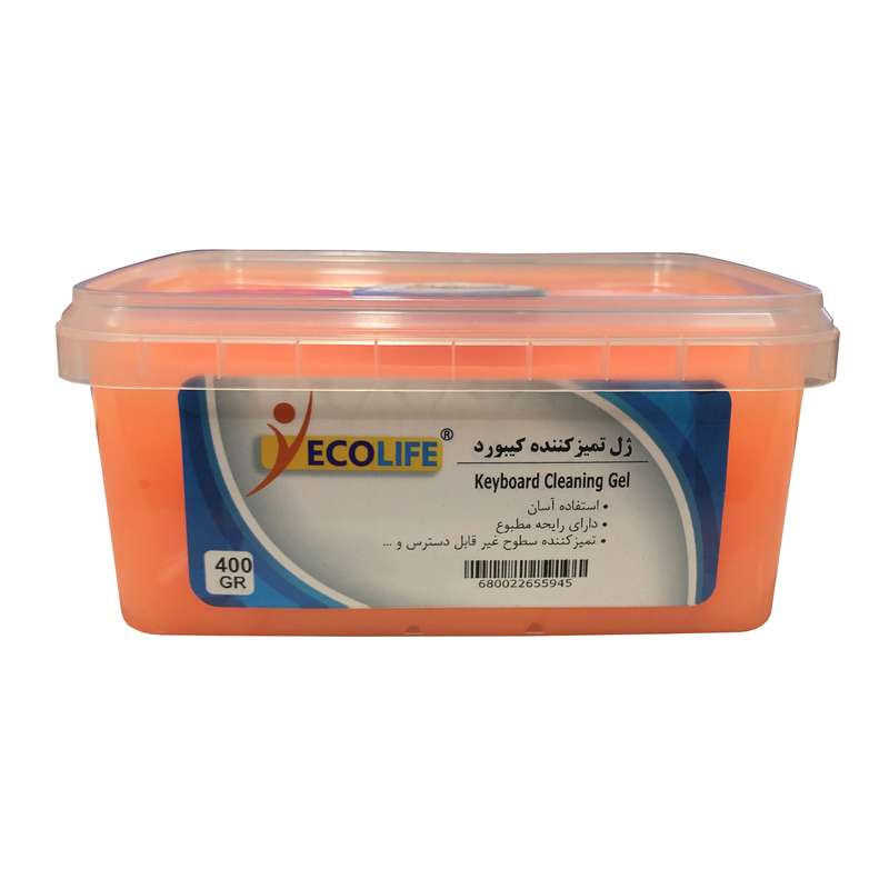ژل تمیز کننده کیبورد اکولایف مدل Keyboard Clean کد 11 وزن 400 گرم ژل تمیز کننده کیبورد اکولایف مدل Keyboard Clean کد 11 وزن 400 گرم