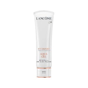 ژل ضد آفتاب بی رنگ لانکوم SPF50 مدل AQUA GEL مناسب انواع پوست حجم 50 میلی لیتر