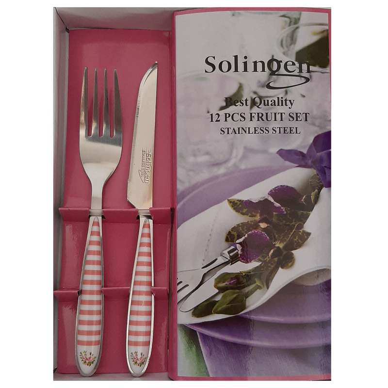 کاردمیوه خوری زولینگن کد SOL11 بسته 12 عددی