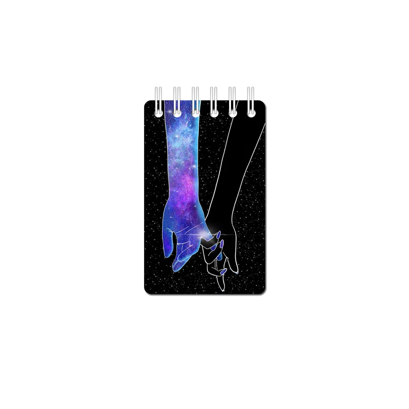 دفترچه یادداشت 50 برگ مدل hands کد s512