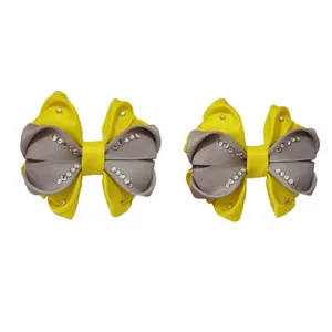 کش مو دخترانه مدل نگین دار بسته 2 عددی