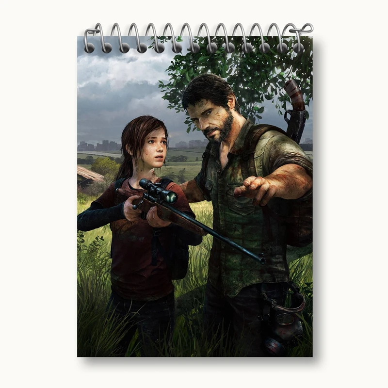دفتر یادداشت 50 برگ خندالو مدل بازی د لست آف آس The Last Of Us کد 30087