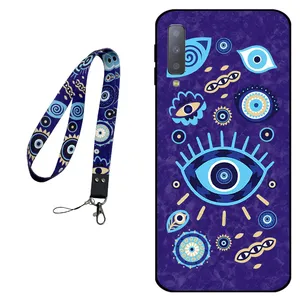 Megafone Devil Eye 0023 Cover For Samsung Galaxy A7 2018 / A750 Mobile Neckband 