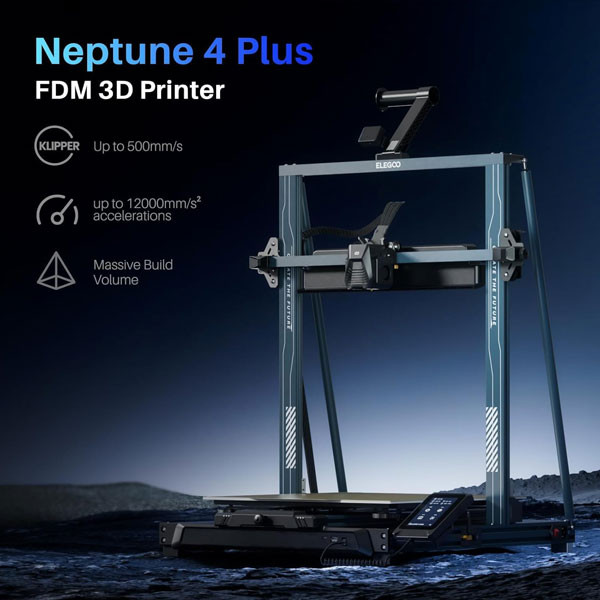 پرینتر سه بعدی الگو مدل Neptune 4 Plus